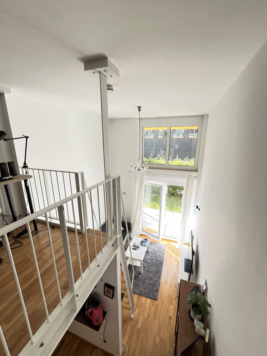 Blick von der Galerie