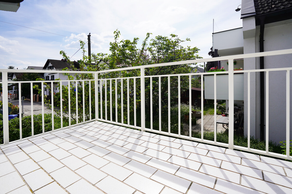 Sonniger Südwestbalkon