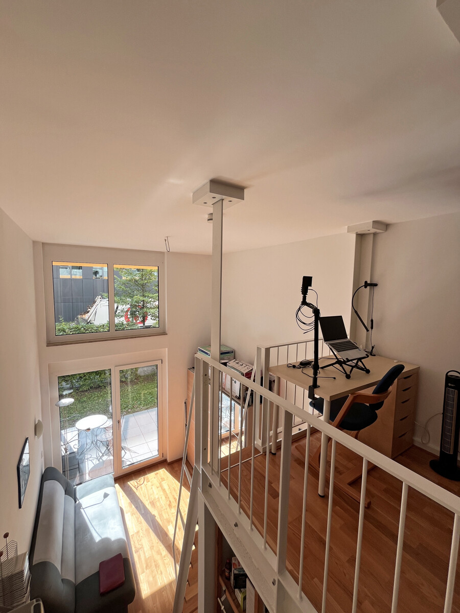 Blick von der Galerie